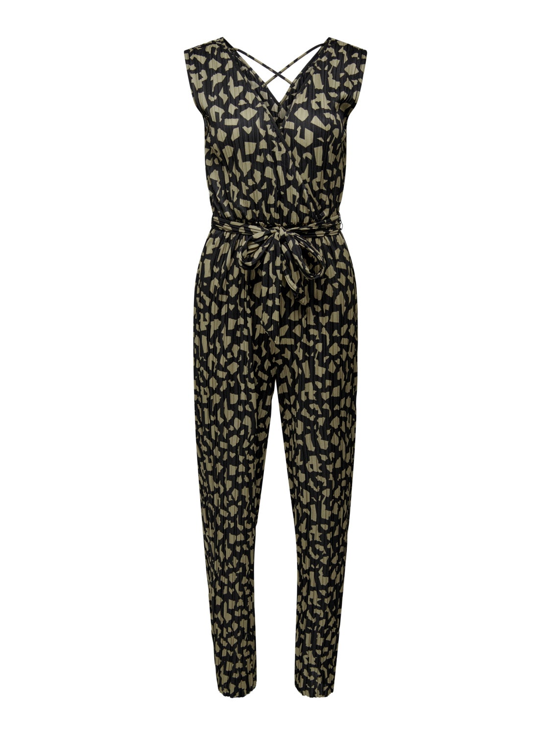 Jumpsuit with tie waist