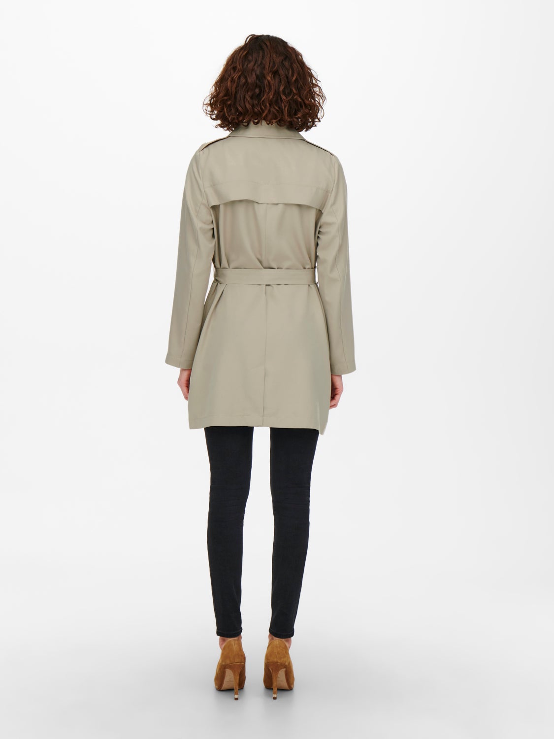 Short belted Trenchcoat