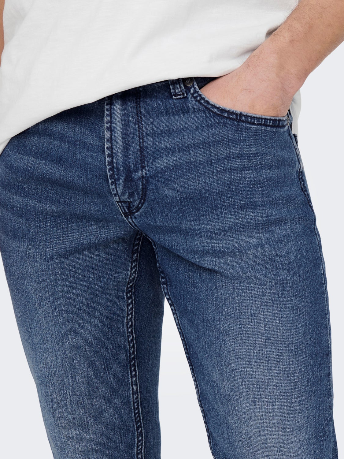 ONSLOOM MID. BLUE 4327 JEANS VD