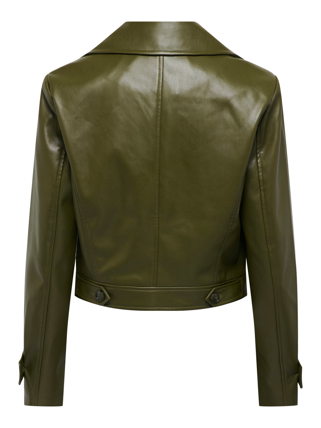 Jacket in leather look