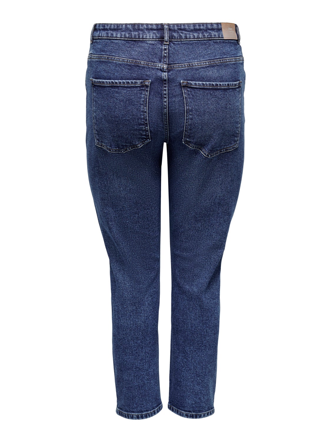 Curvy CARENEDA HW ANK DEST mom jeans