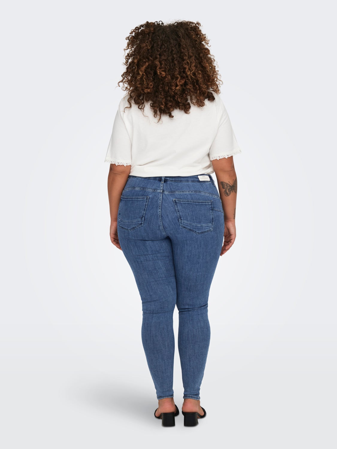 Skinny Fit Mid waist Jeans