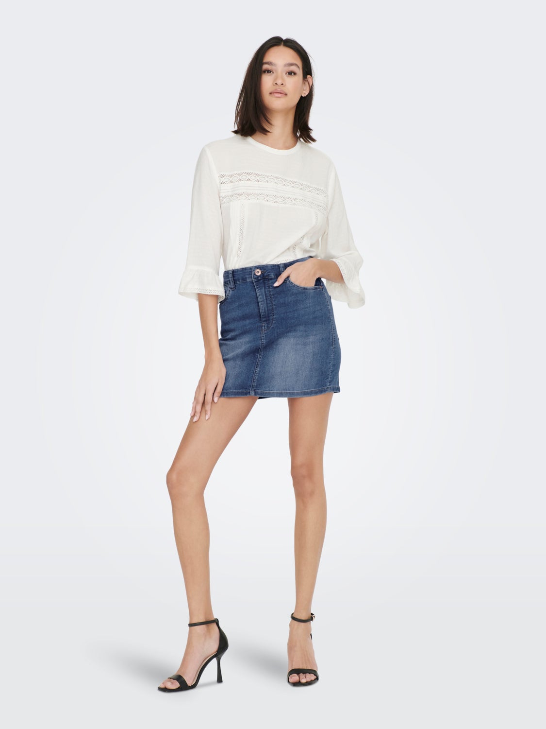 Mini Denim Skirt