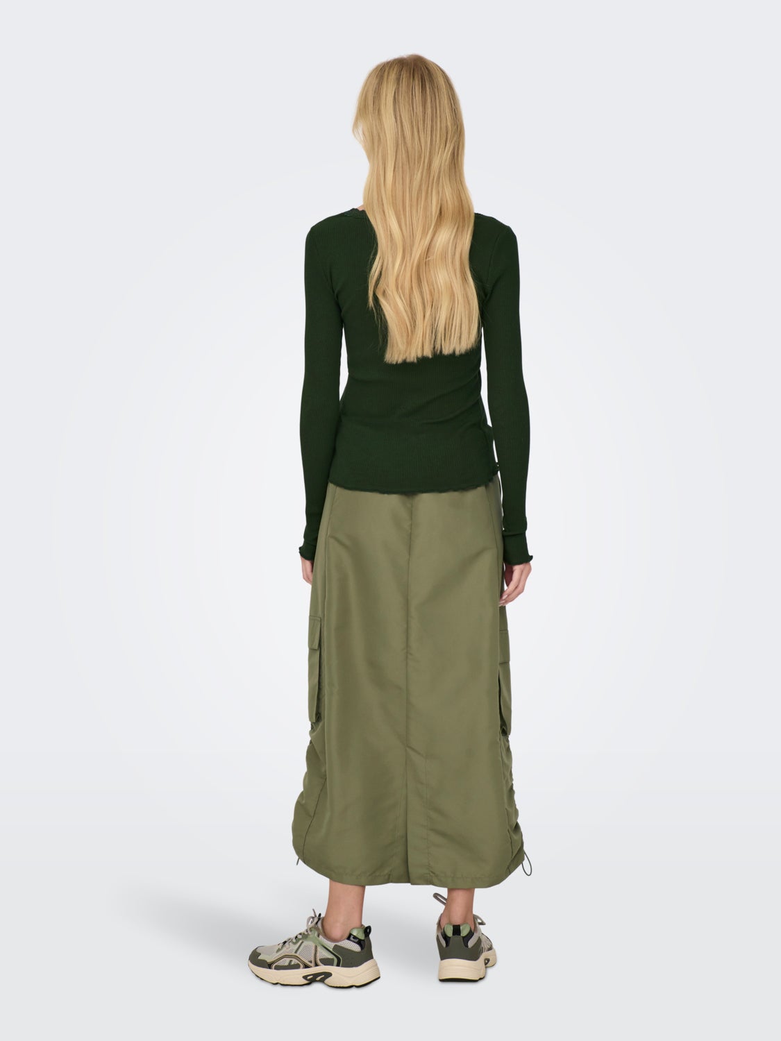 Maxi cargo skirt