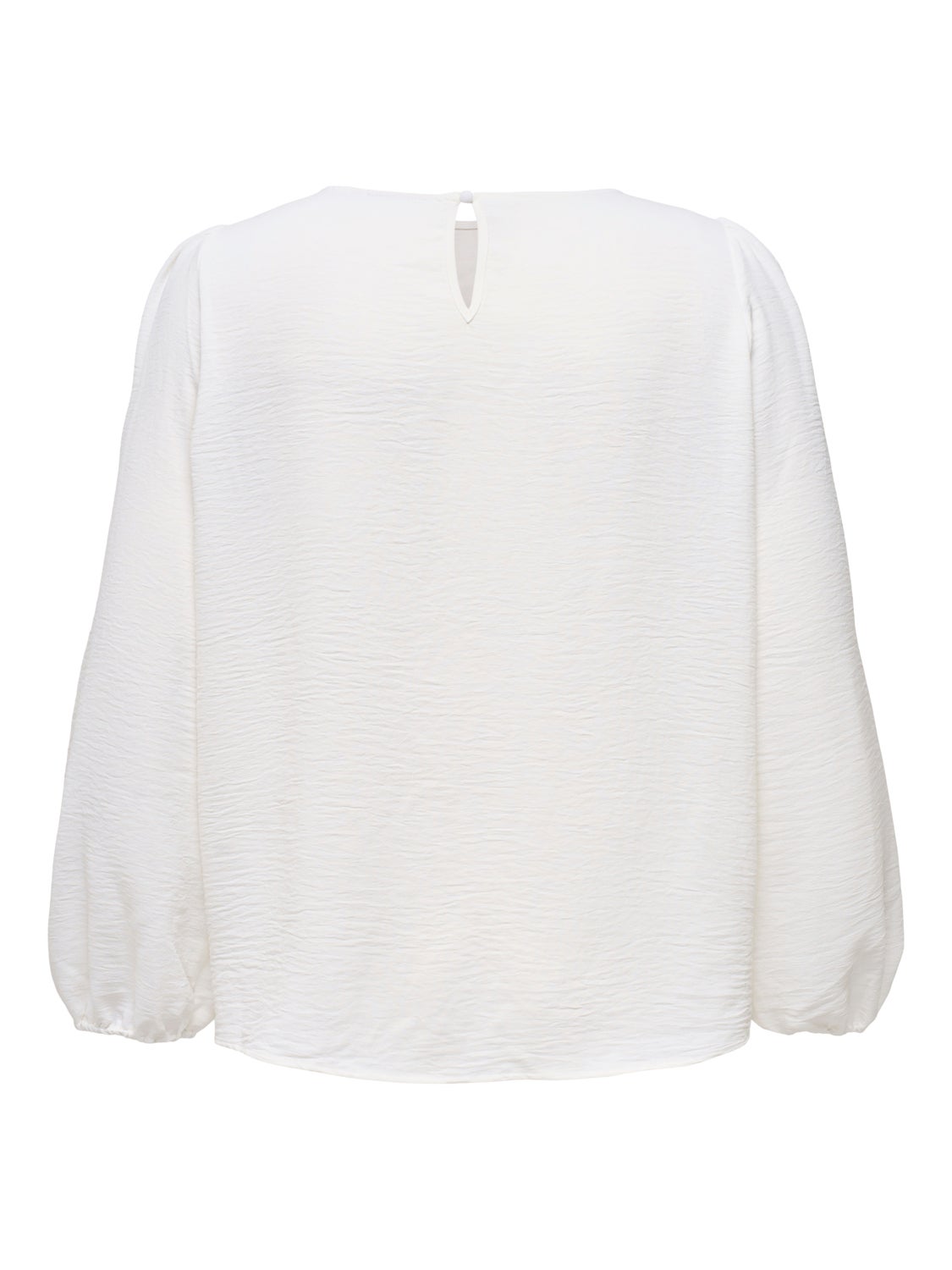 Curvy balloon sleeve top