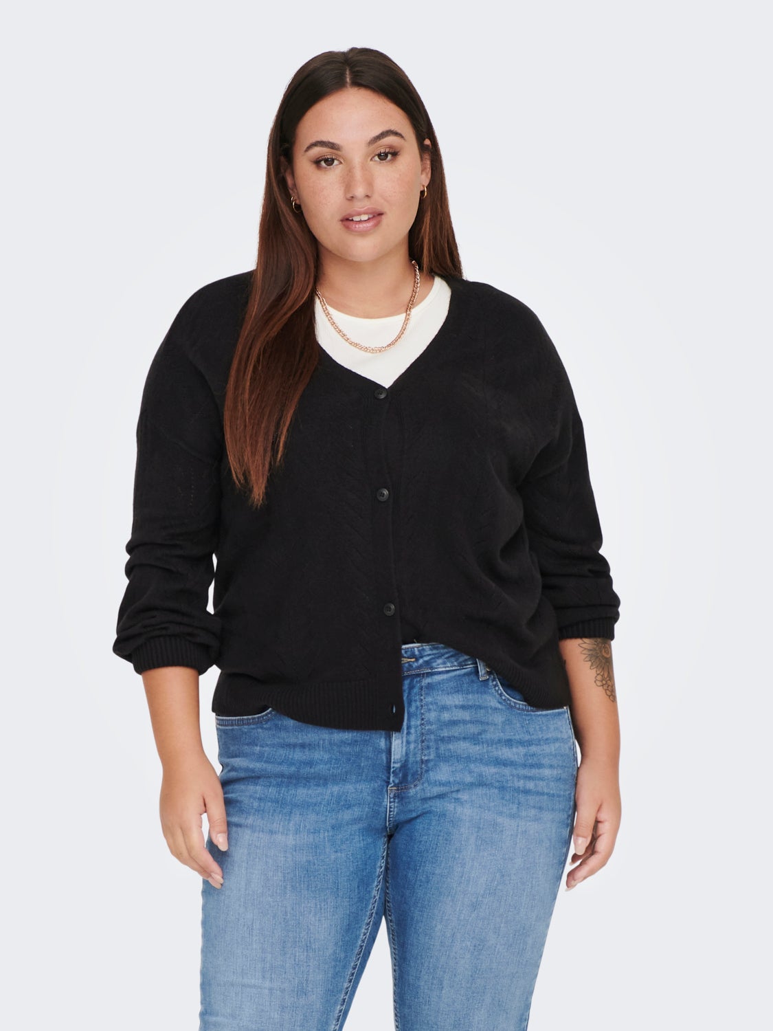 Curvy Knitted cardigan