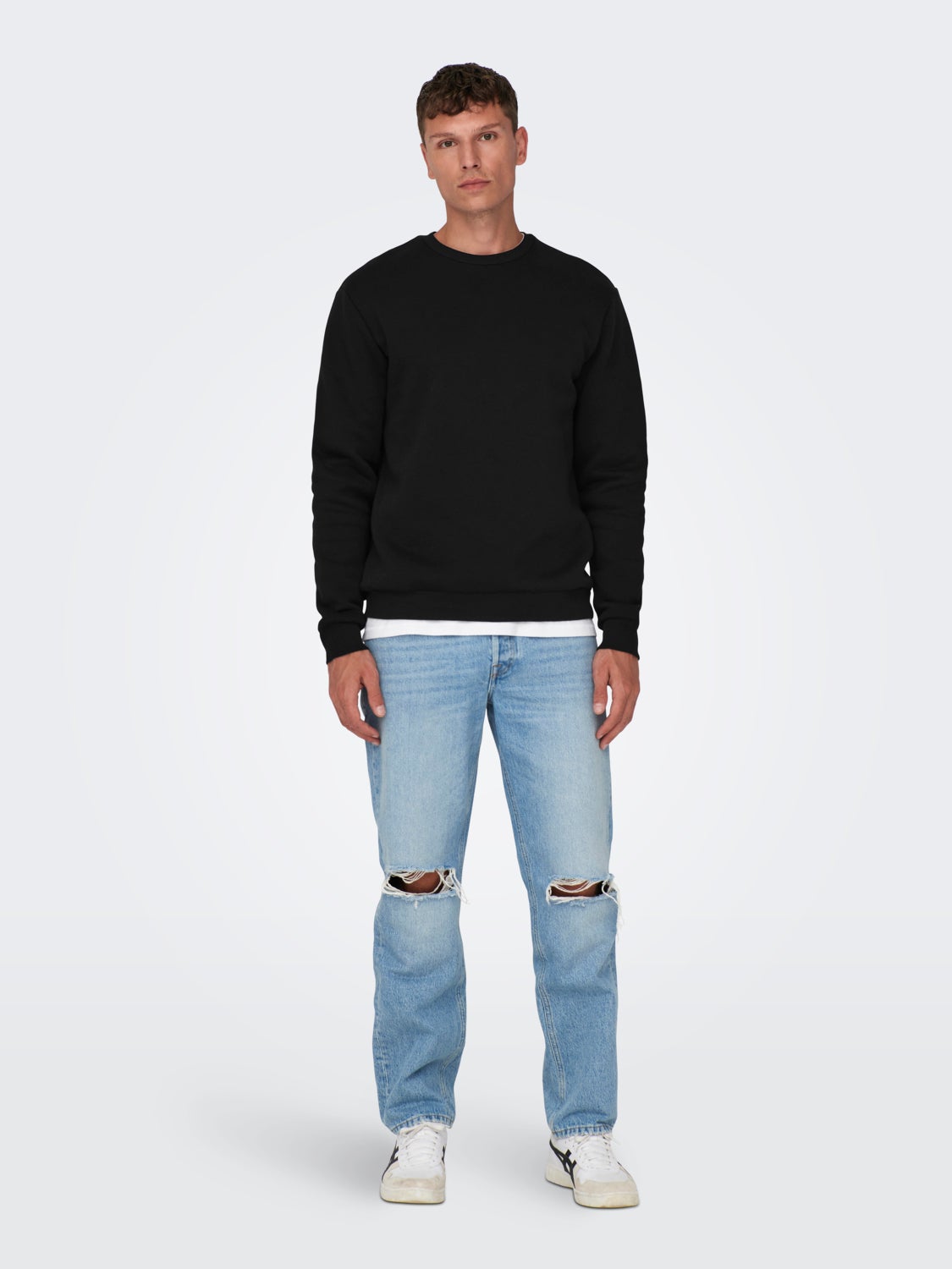 Regular Fit O-Neck Sweatshirt