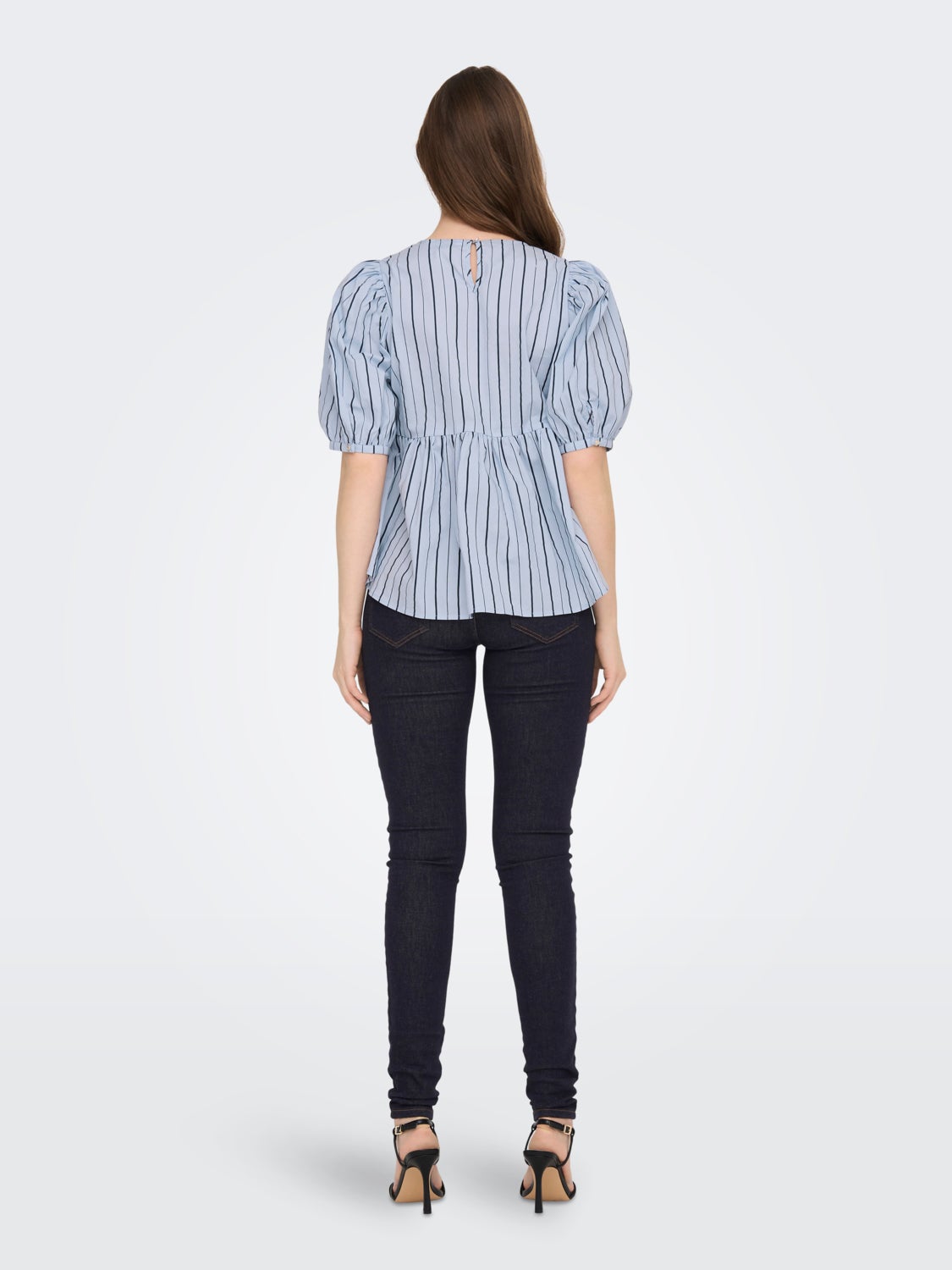 Shirt with Puff Sleeves