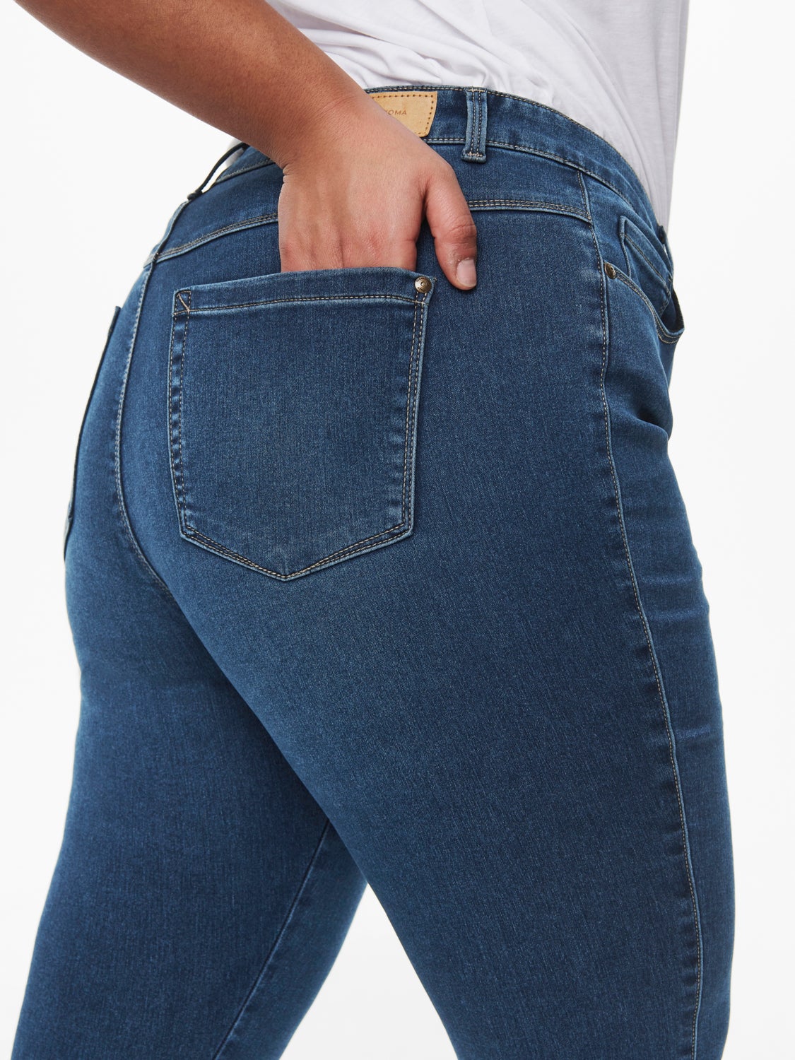 Curvy caraugusta hw Skinny fit jeans