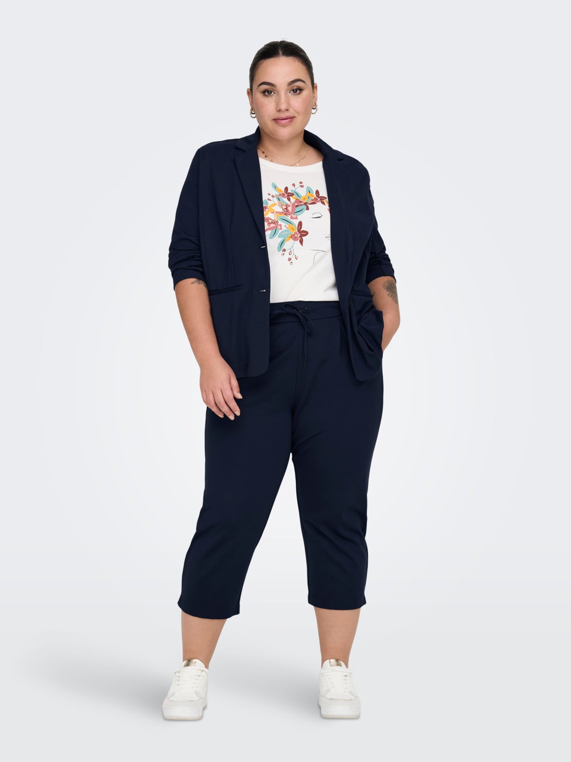 Curvy drawstring knickers