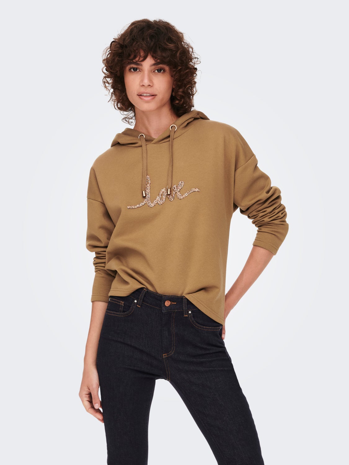 Statement print Hoodie