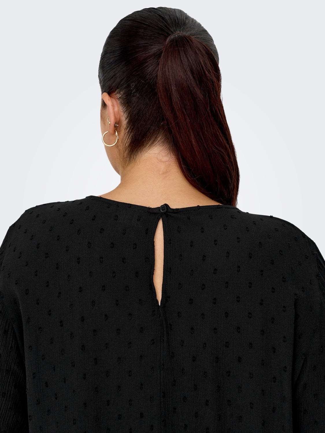 Curvy o-neck top