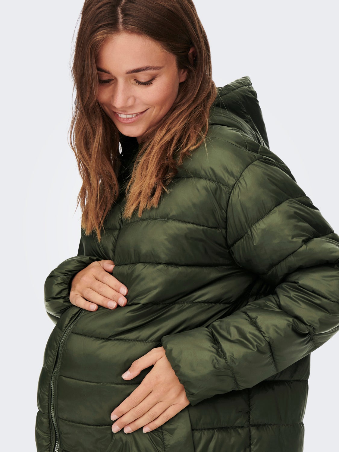 Mama quilted oversize Coat