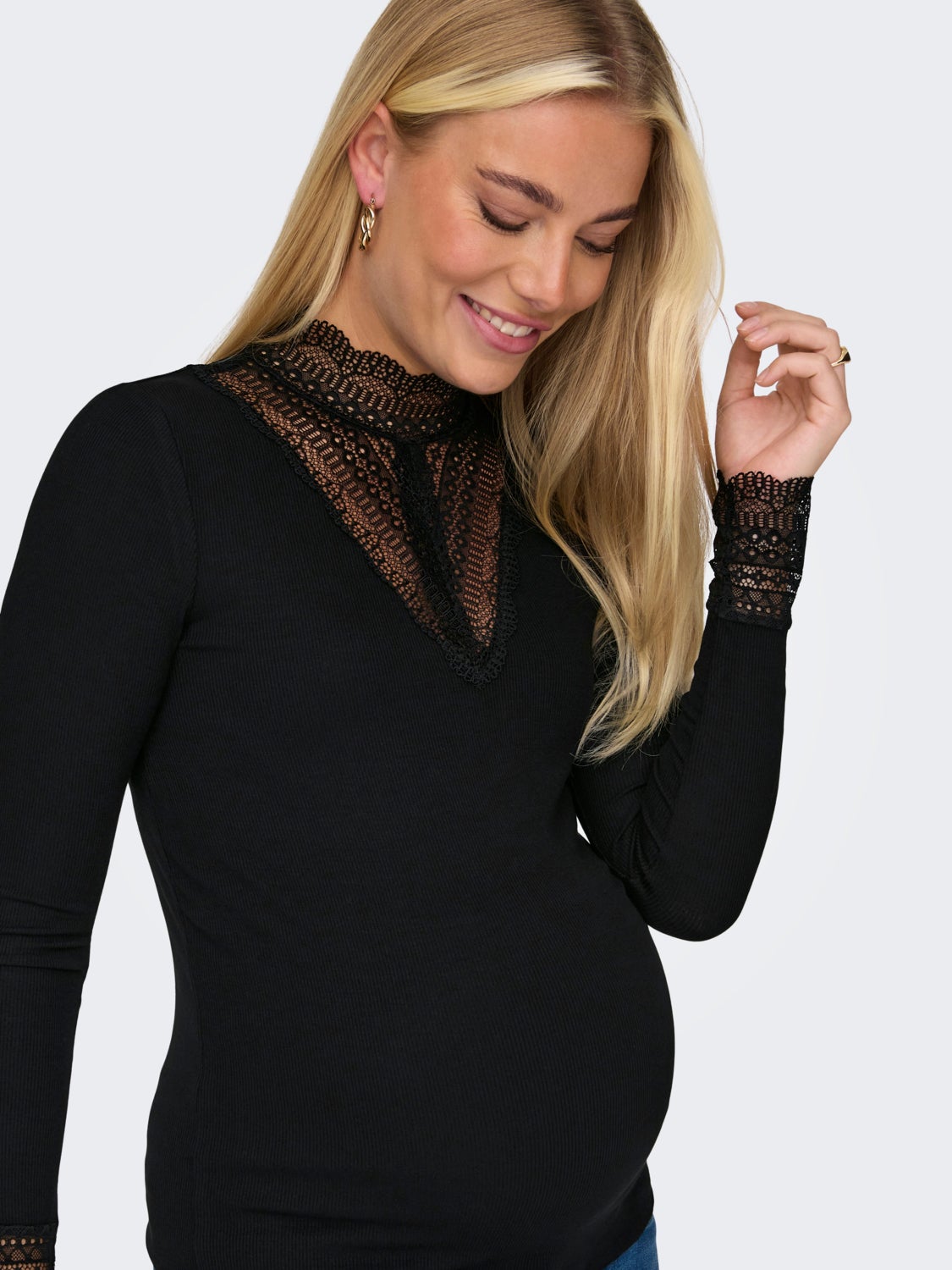 Mama top with lace