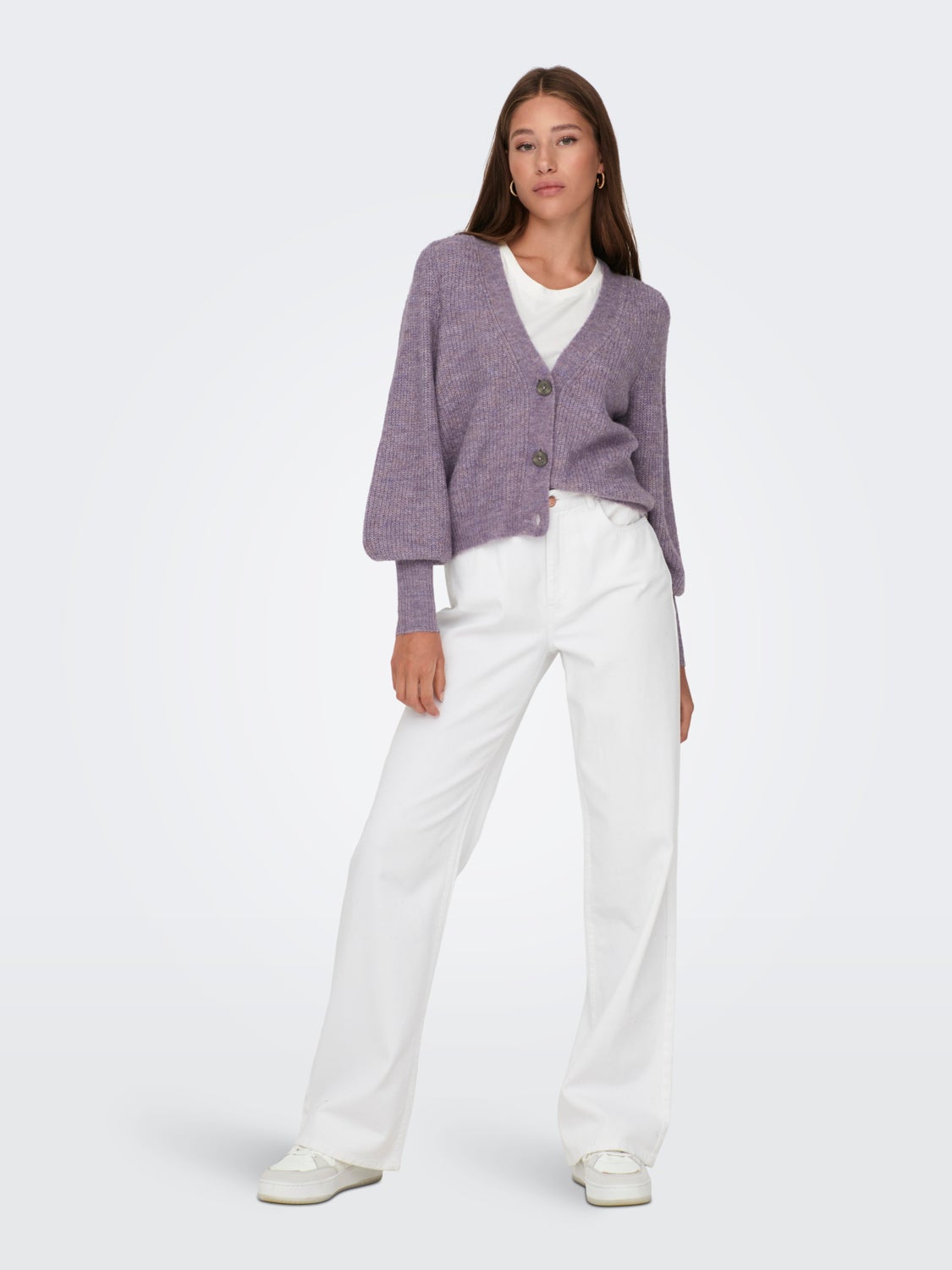 Rib Knitted Cardigan