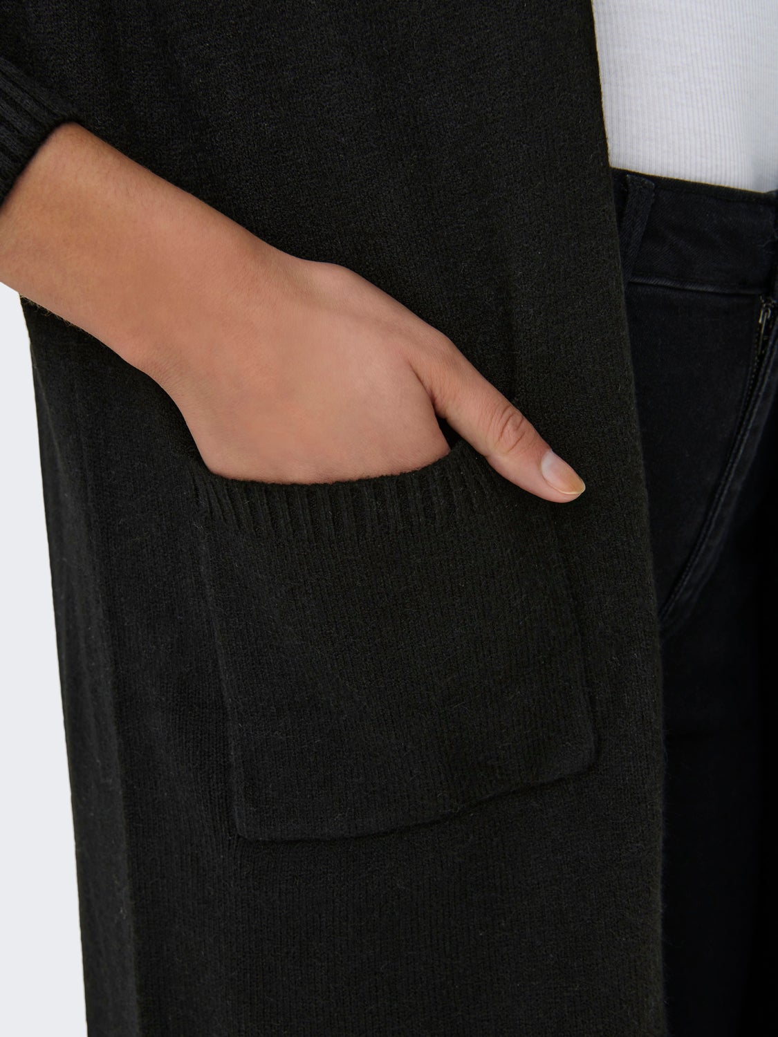 Long Knitted Cardigan