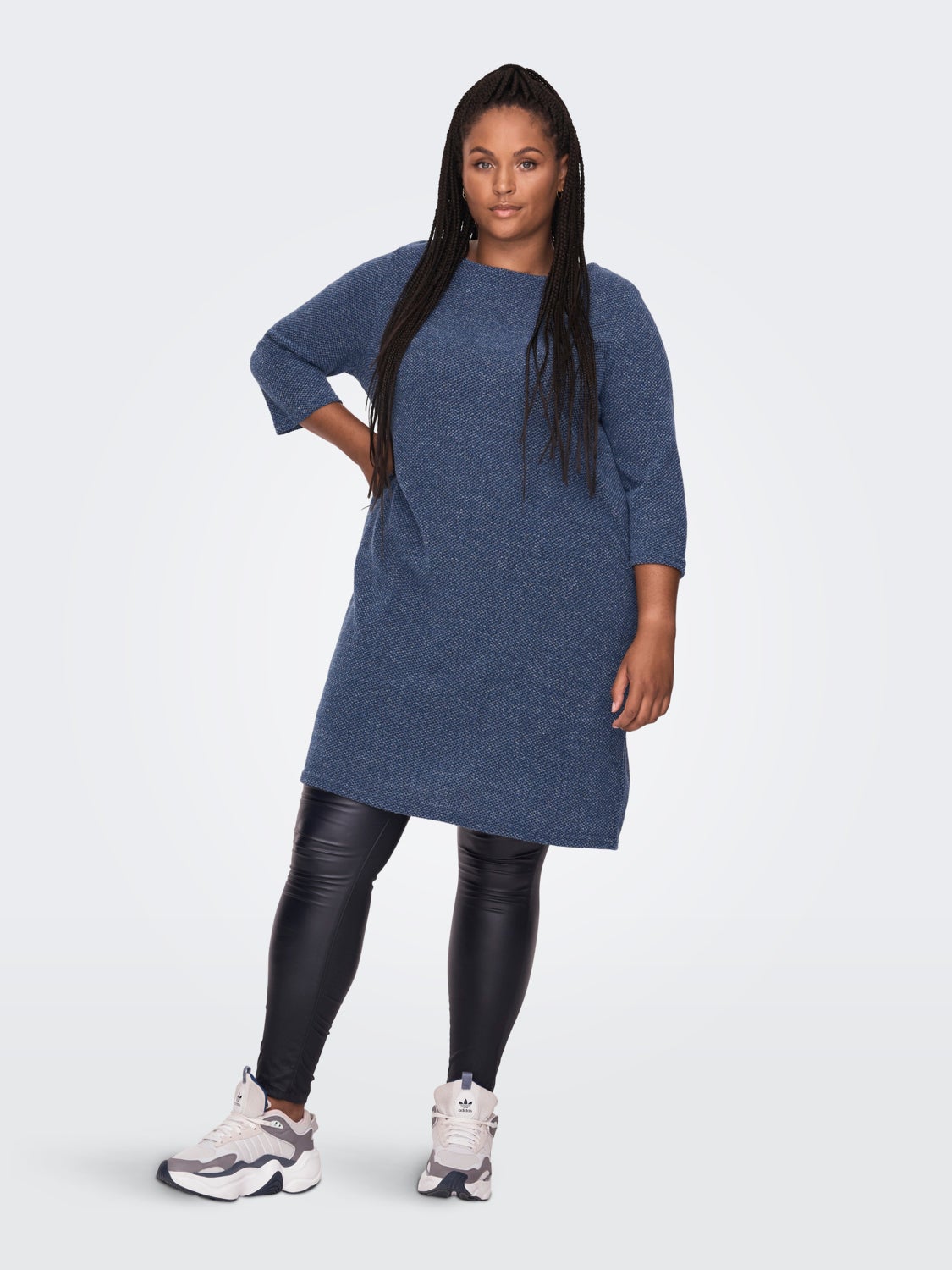 Curvy knee Knitted Dress