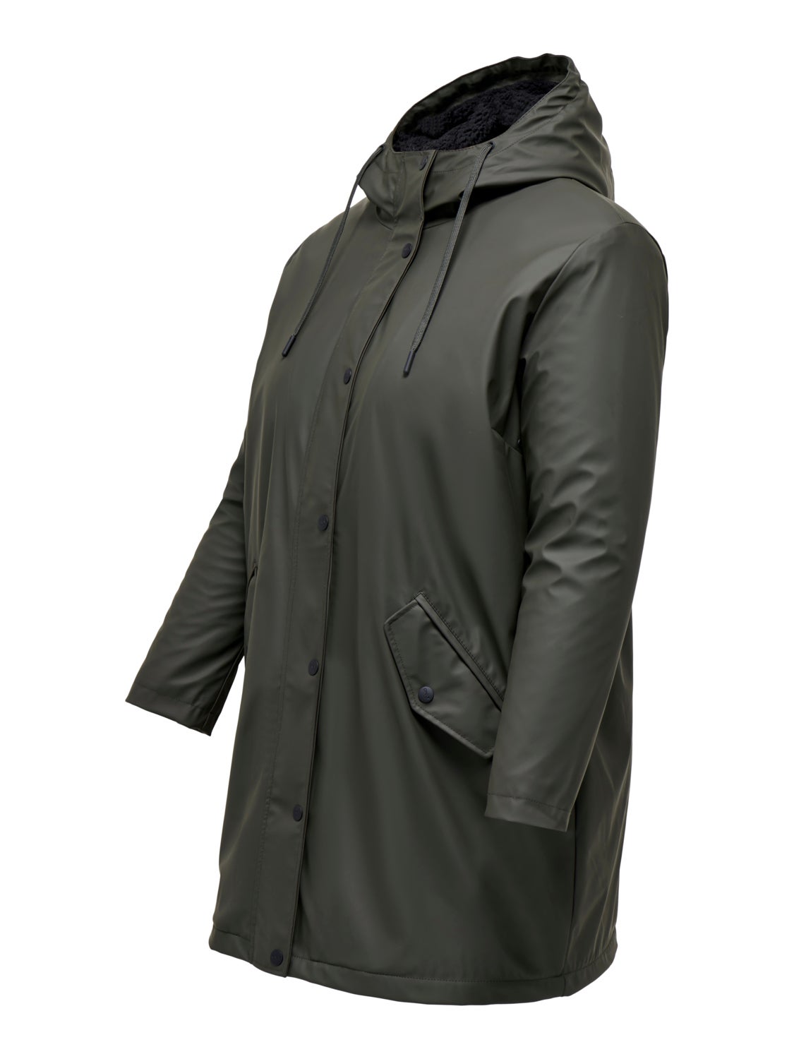 Curvy padded Rain jacket