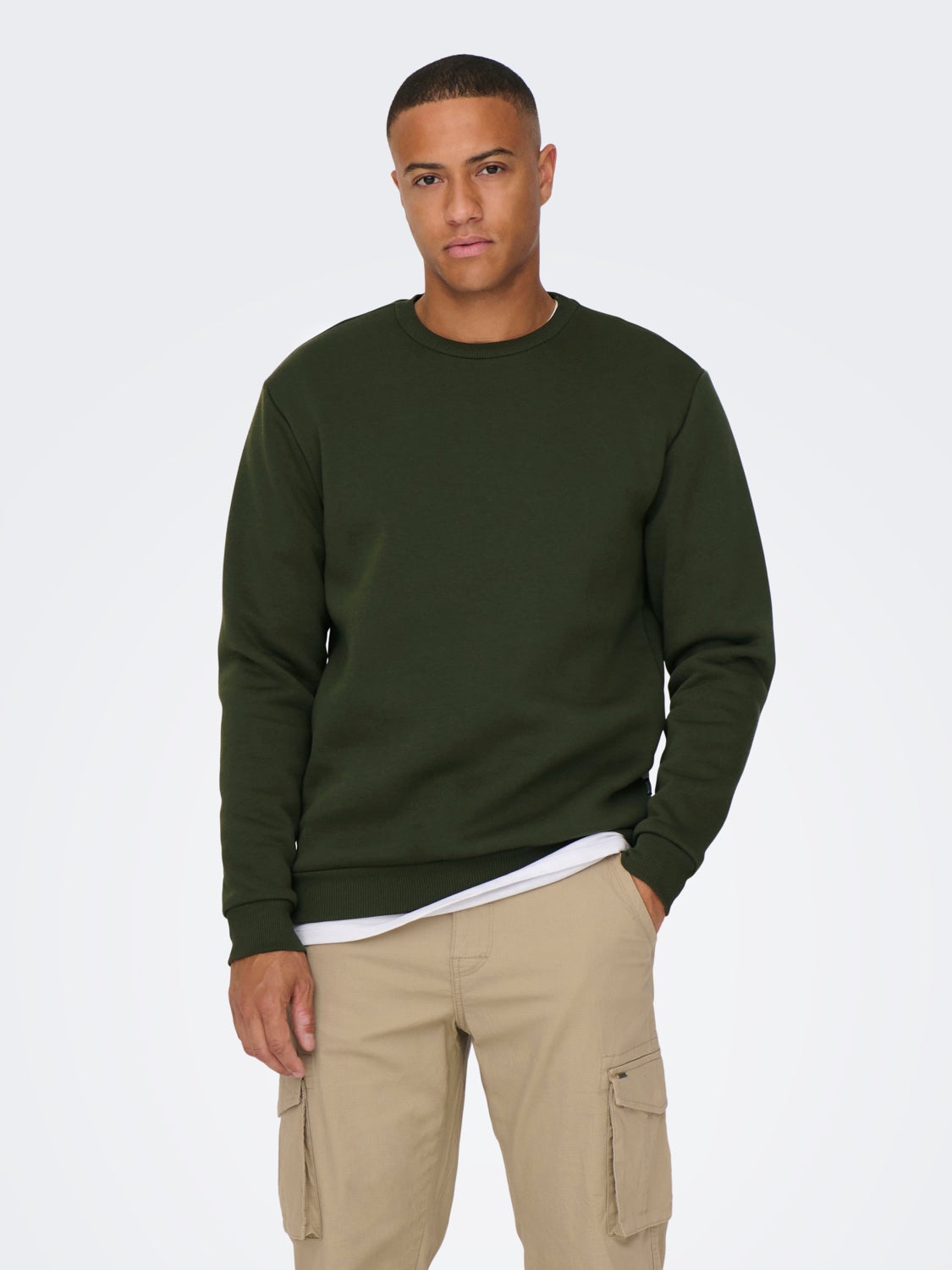 Regular Fit O-Neck Sweatshirt