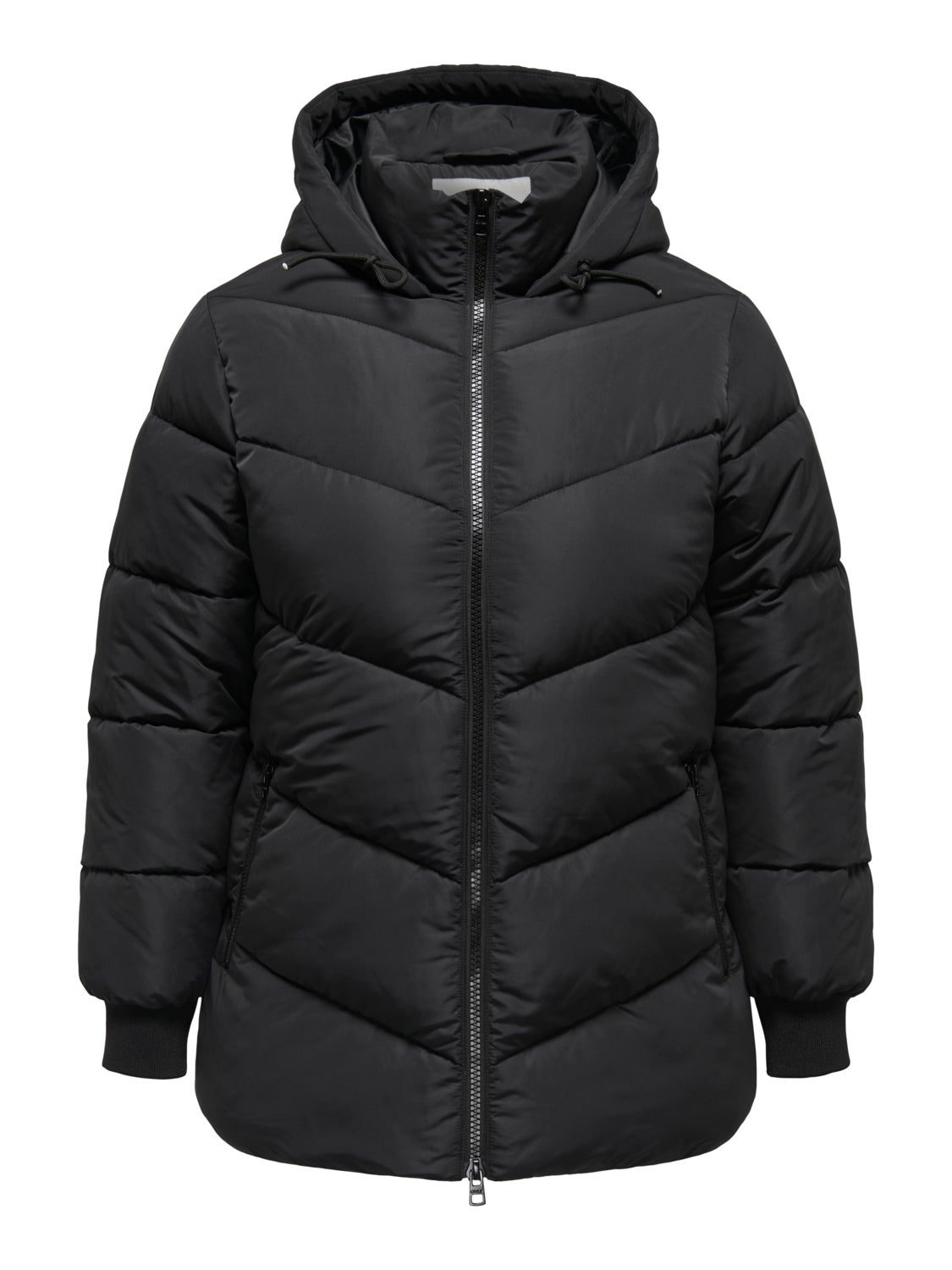 curvy Puffer jacket with hood