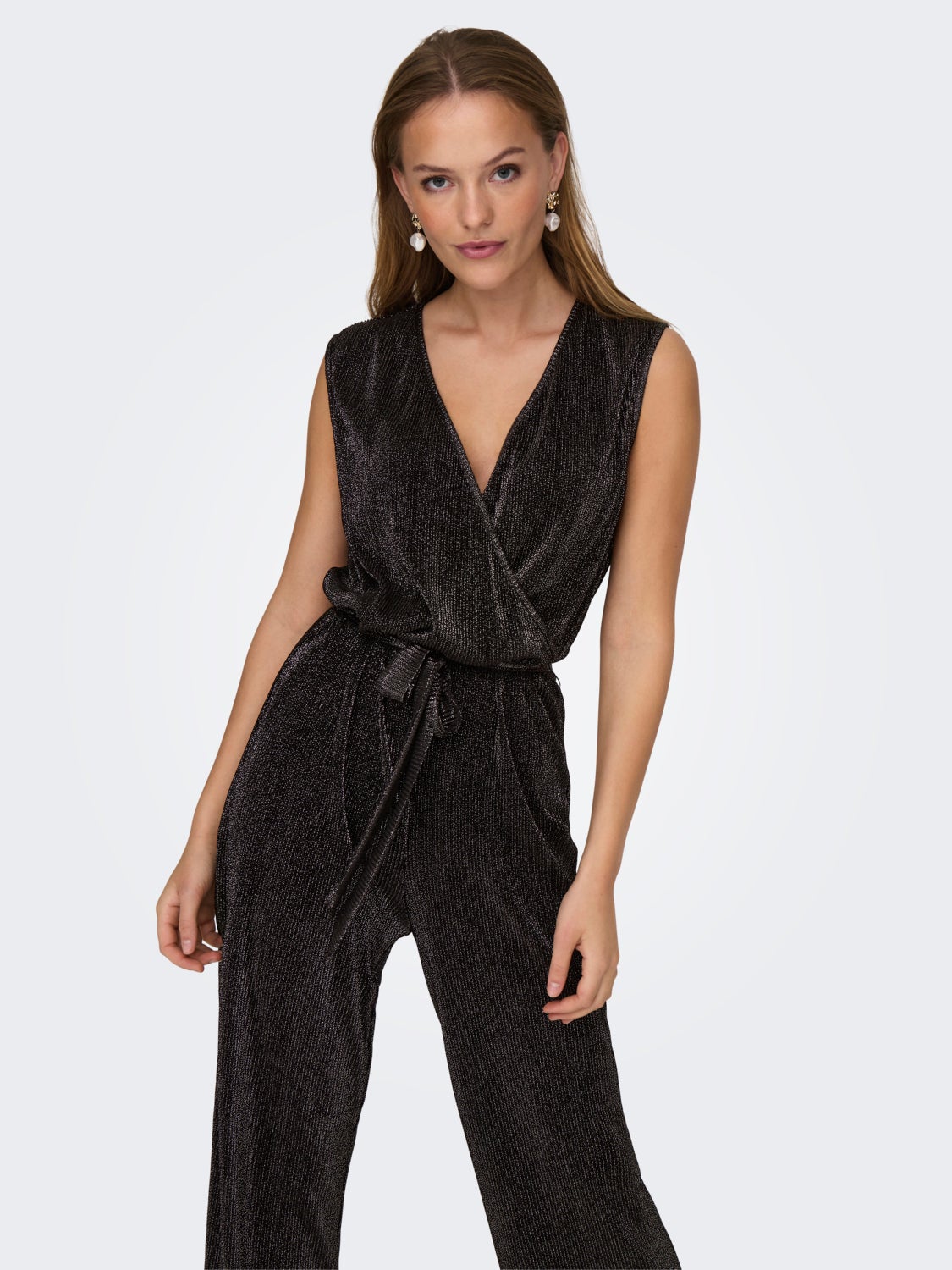 Jumpsuit with belt