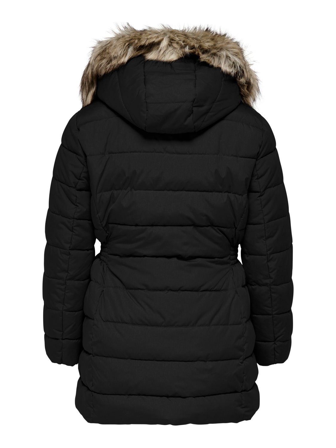 Curvy jacket with hood