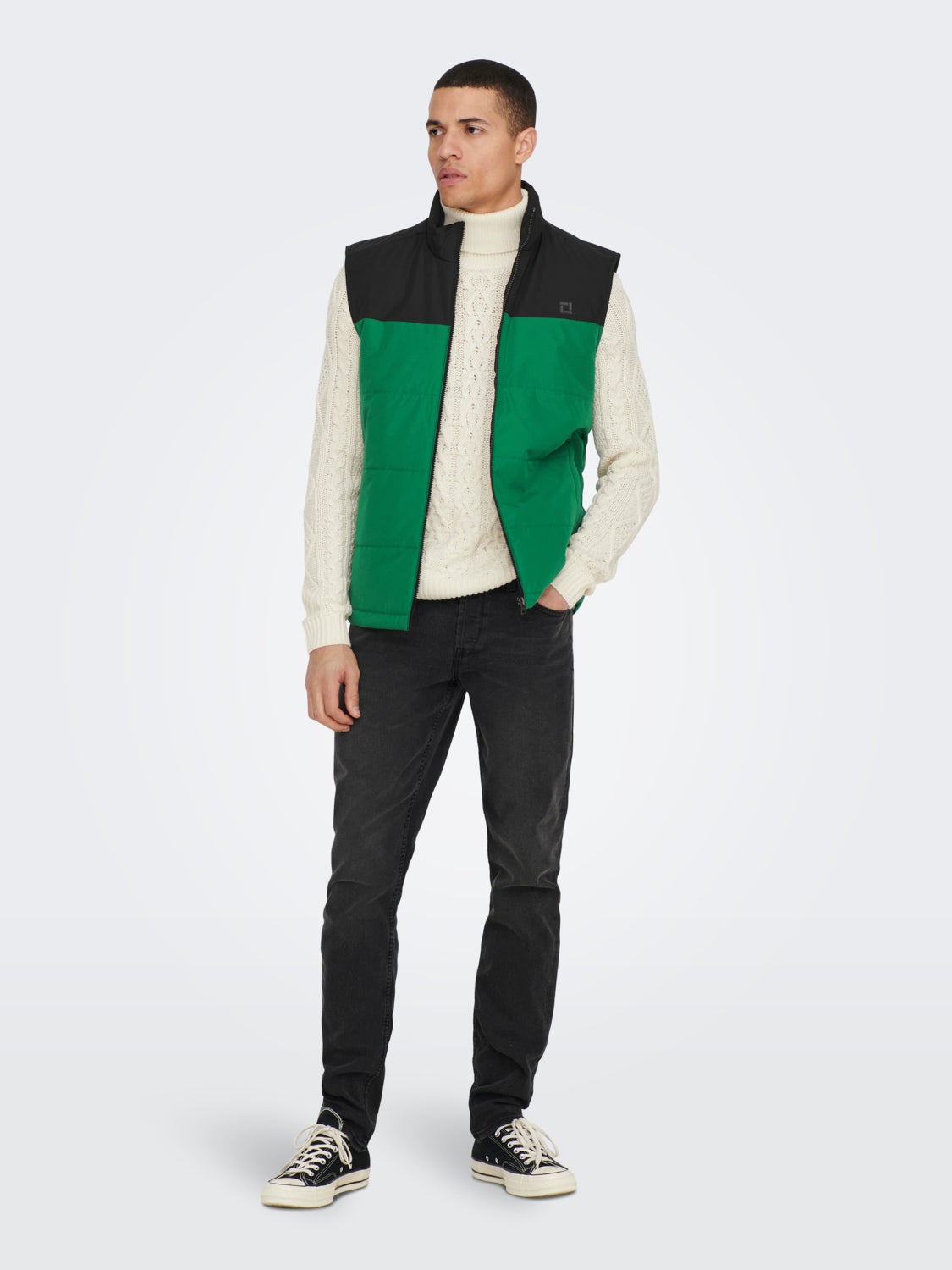 Quilted gillet