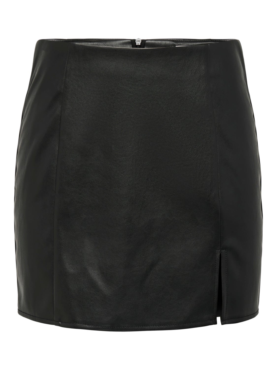 Mini skirt with slit
