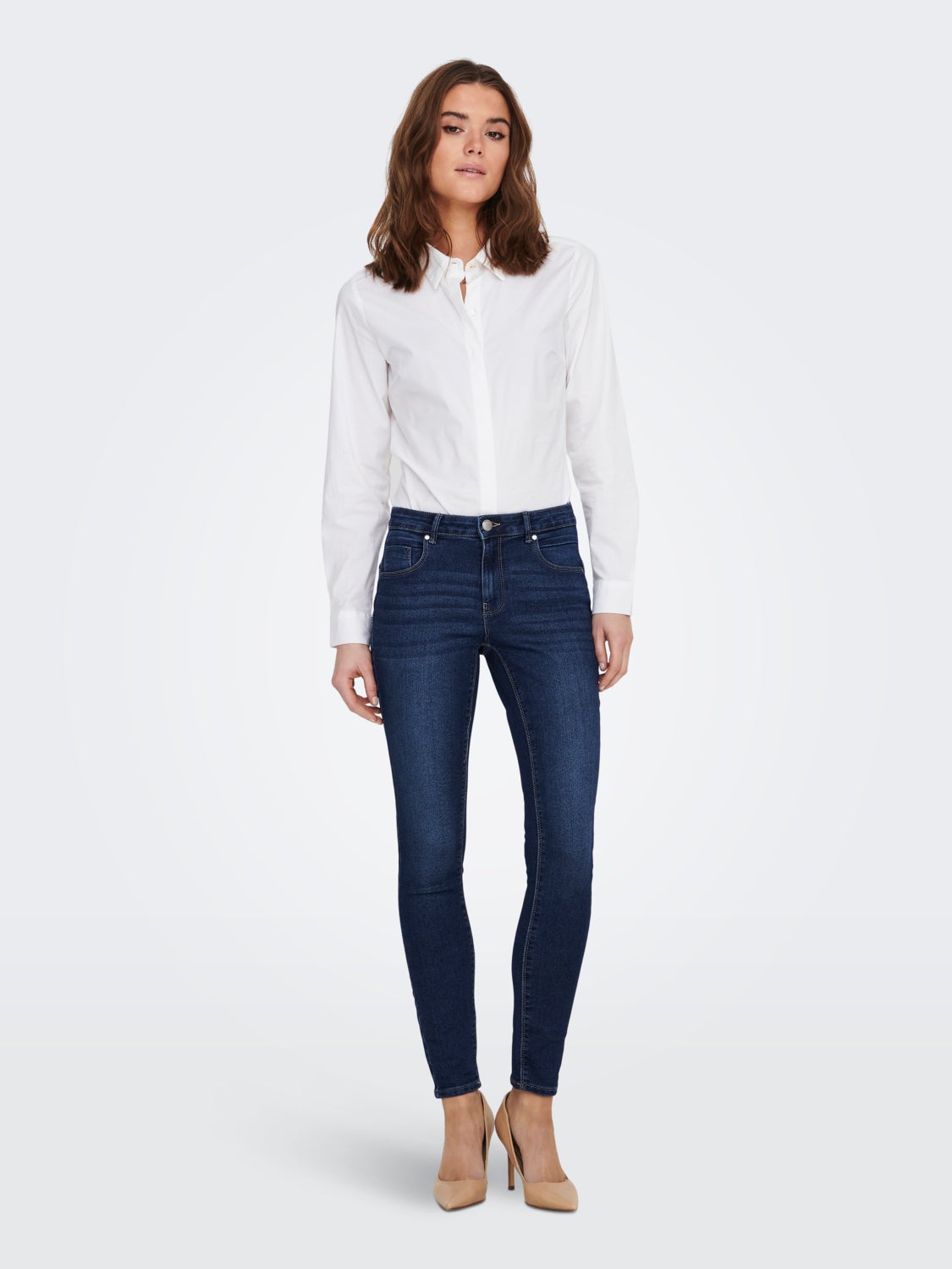 ONLDaisy life reg push ankle Skinny fit jeans