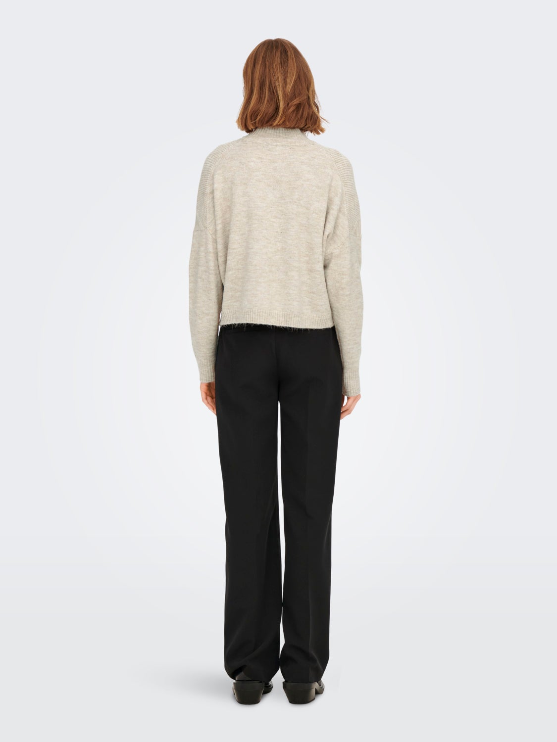 Highneck Knitted Pullover