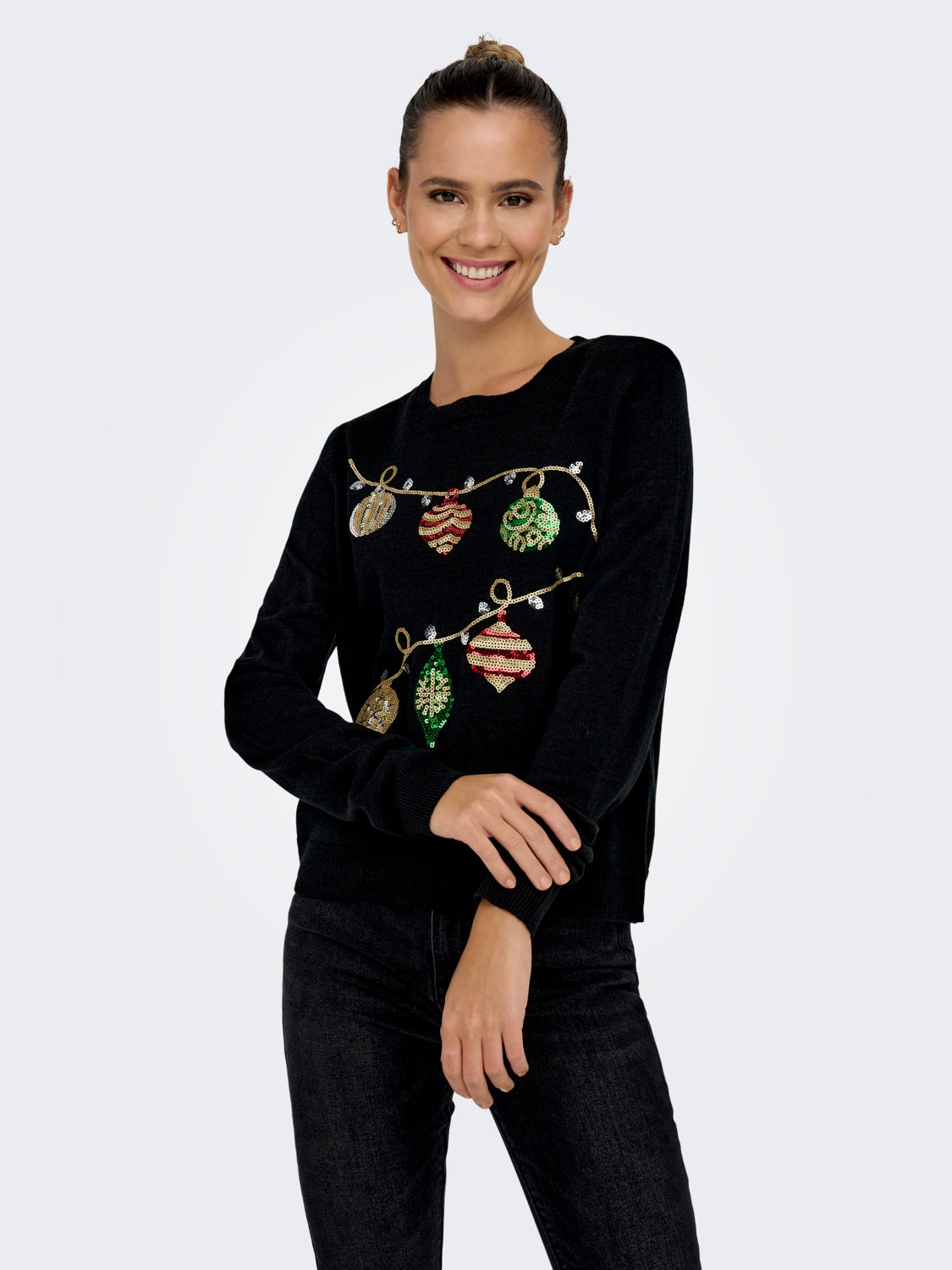 Christmas knitted pullover
