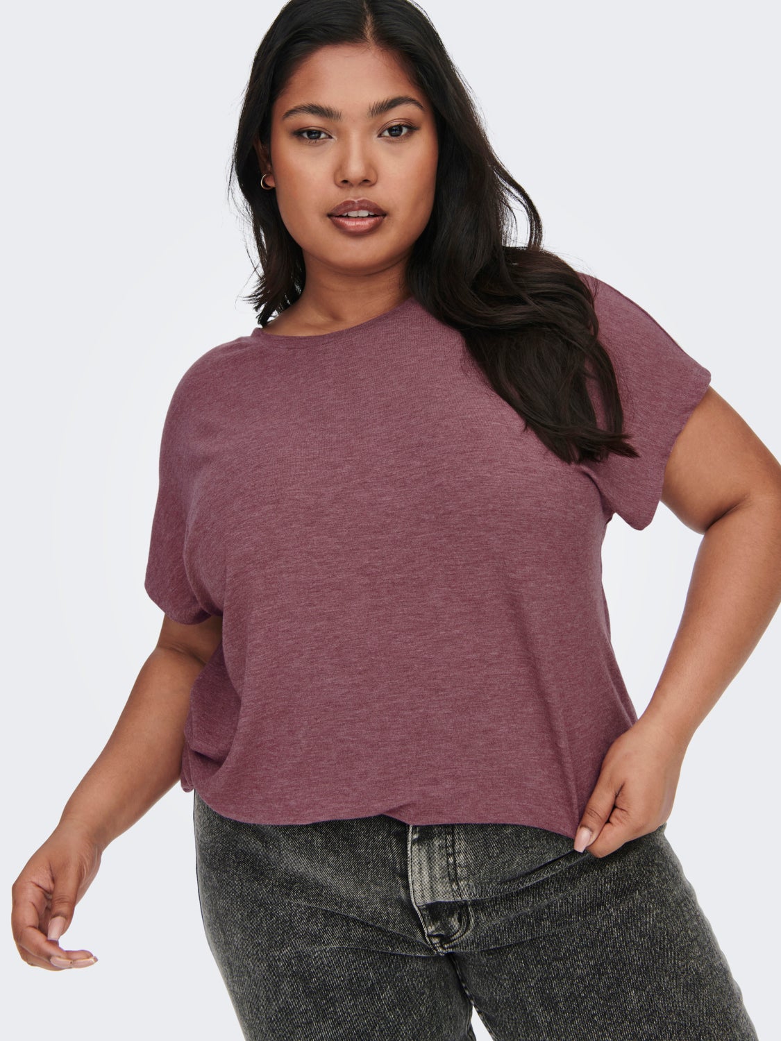 Regular Fit O-Neck Top