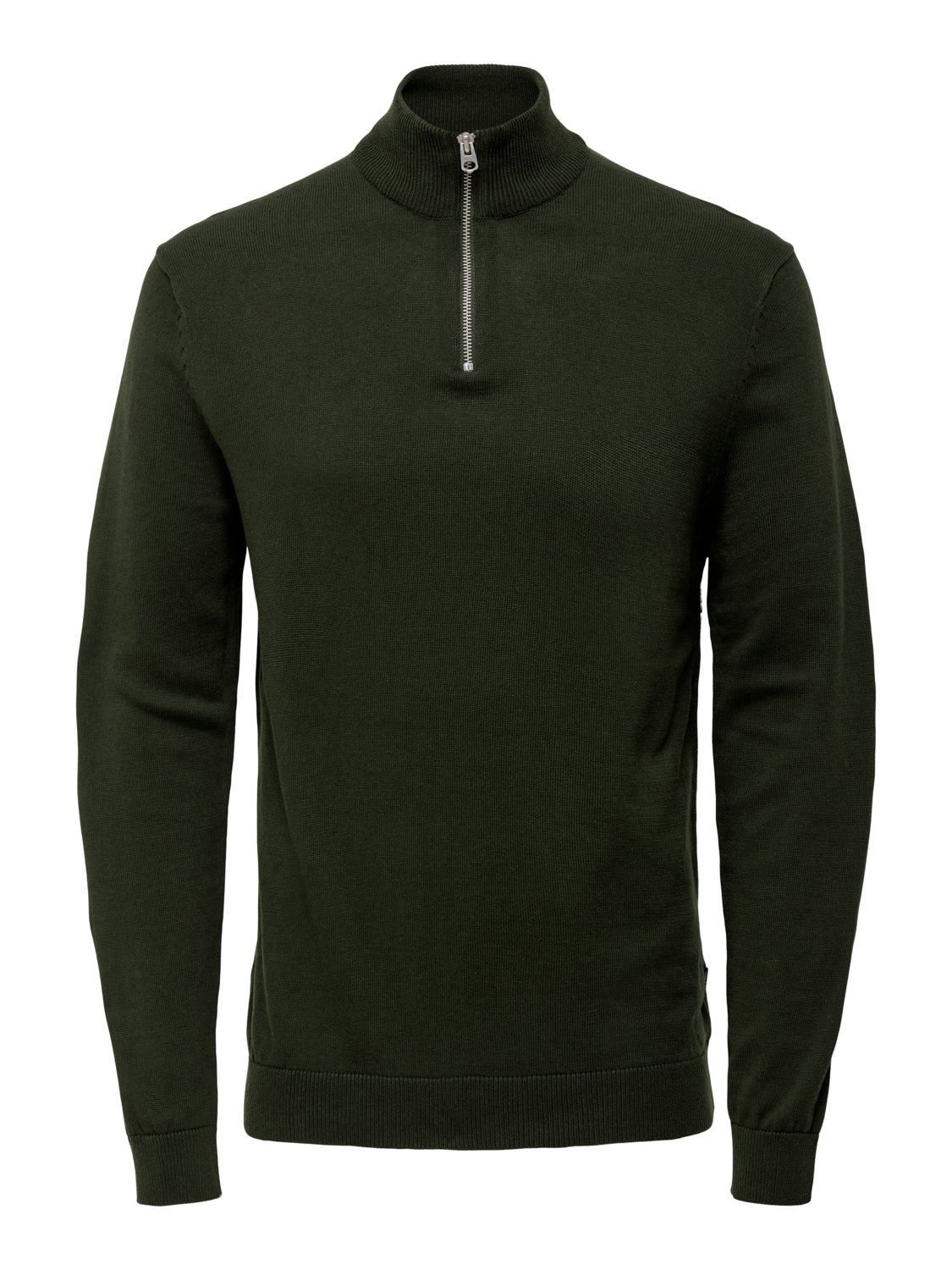 High Neck Knitted Pullover