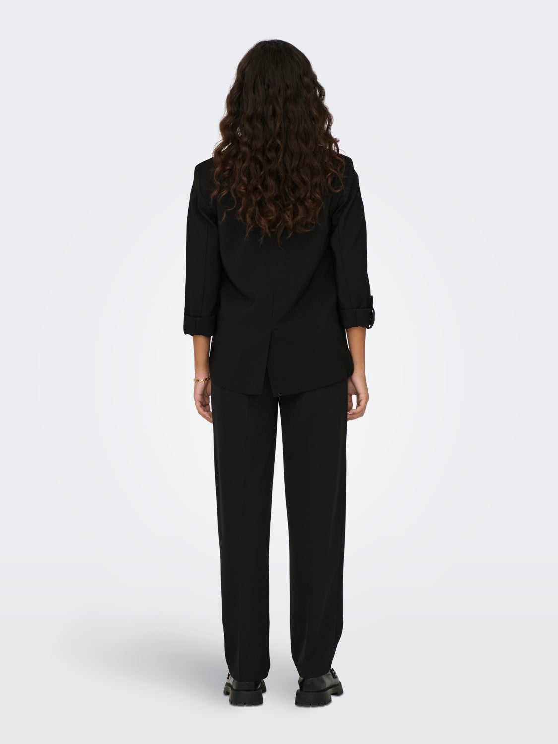 Classic solid color blazer