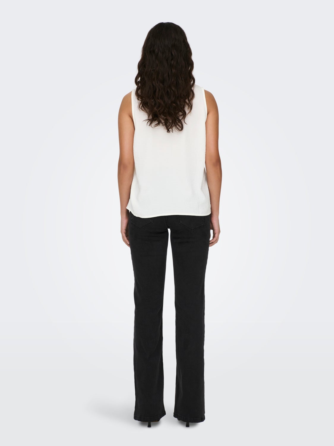 Regular Fit V-Neck Top