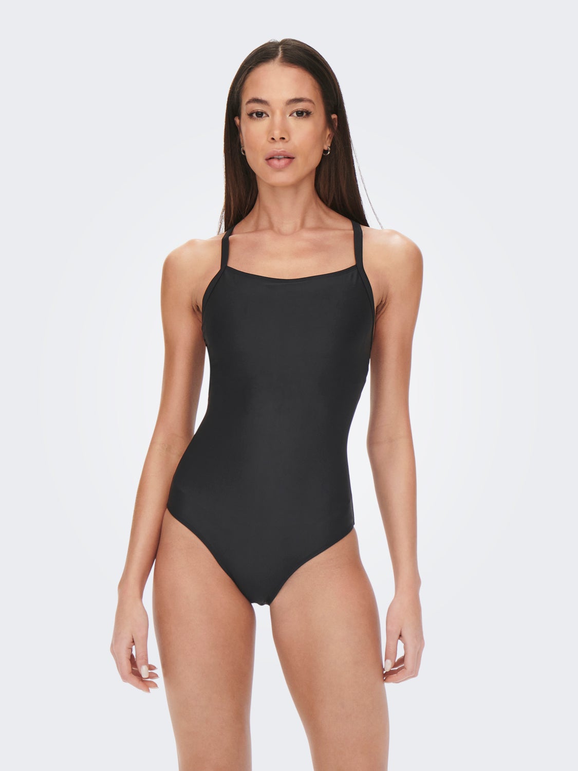 Cross-over strap Swimsuit