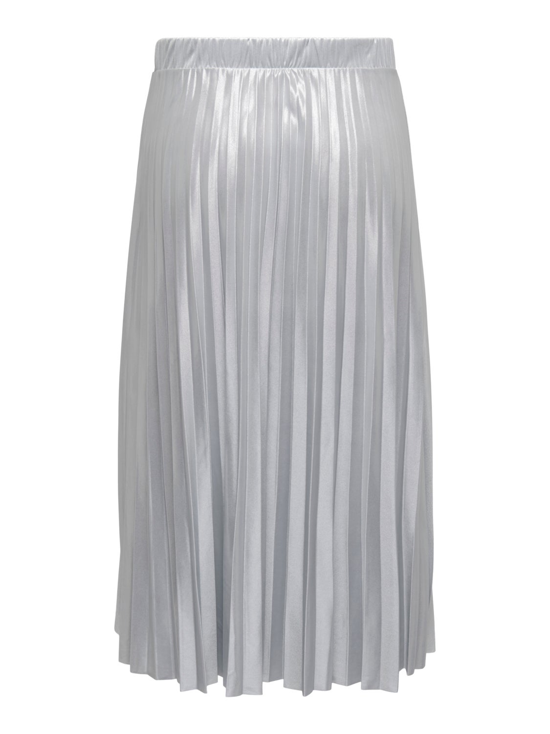 Curvy pleated midi skirt