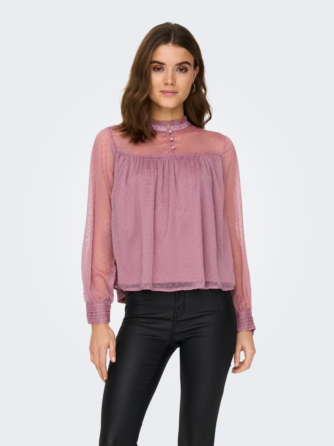 Long Sleeve Mesh top