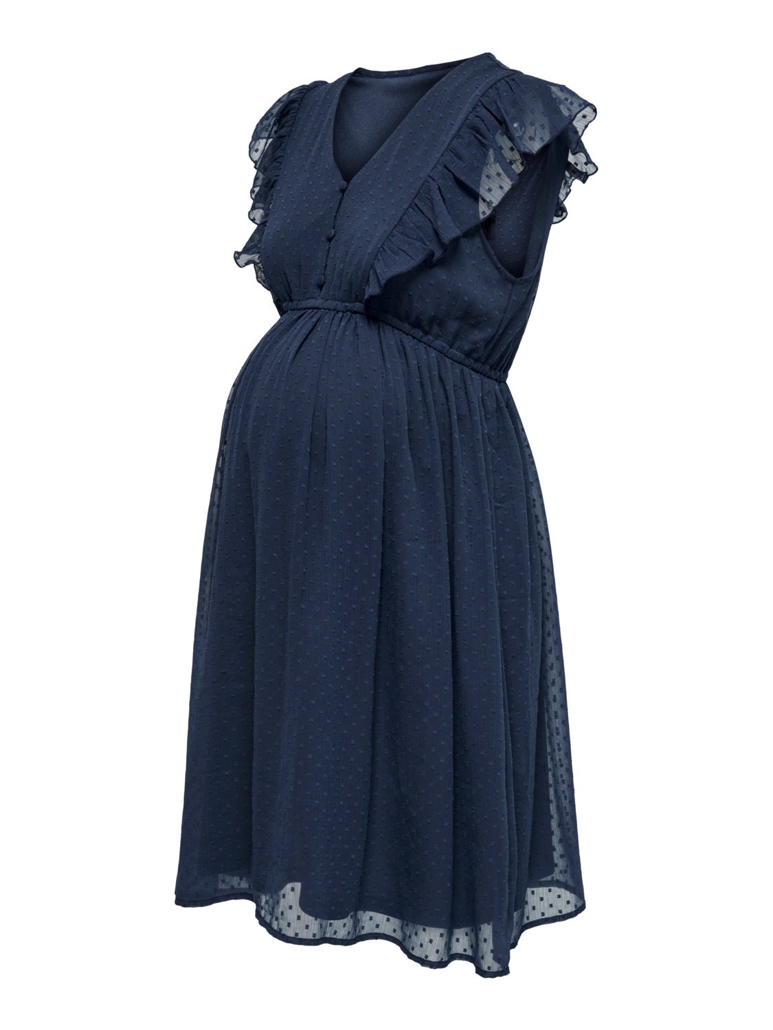 Mama frill detail dress