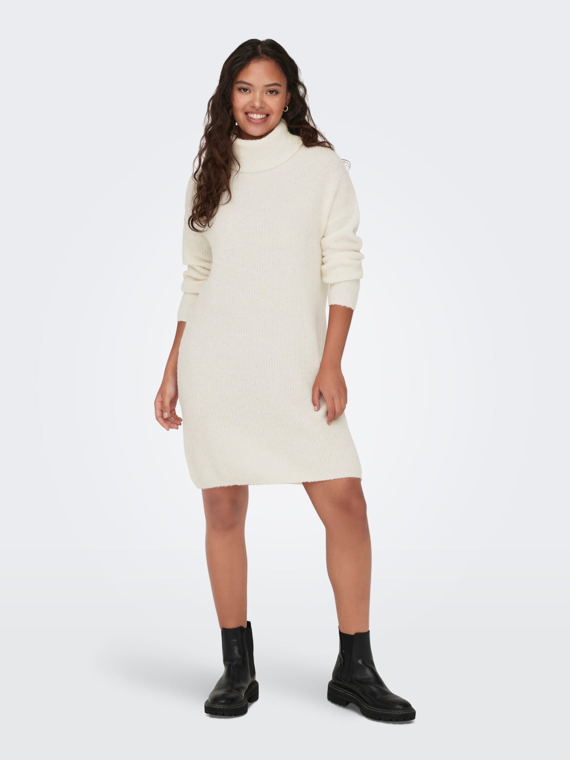 Roll neck Knitted Dress