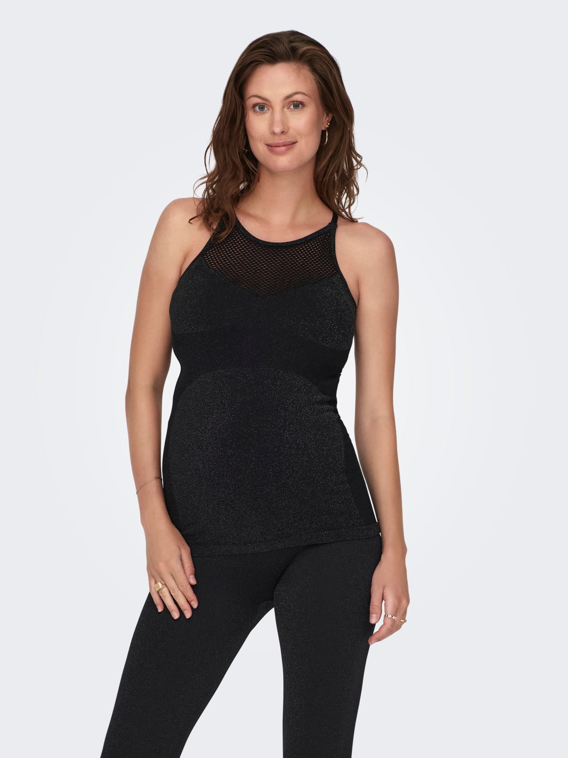 Mama glitter training tank top