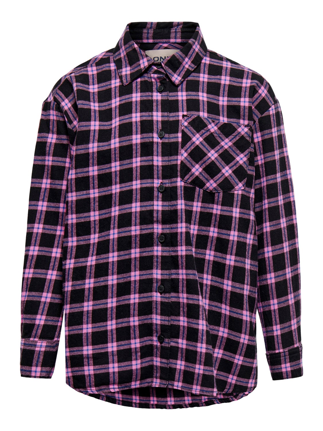Checked flannel shirt