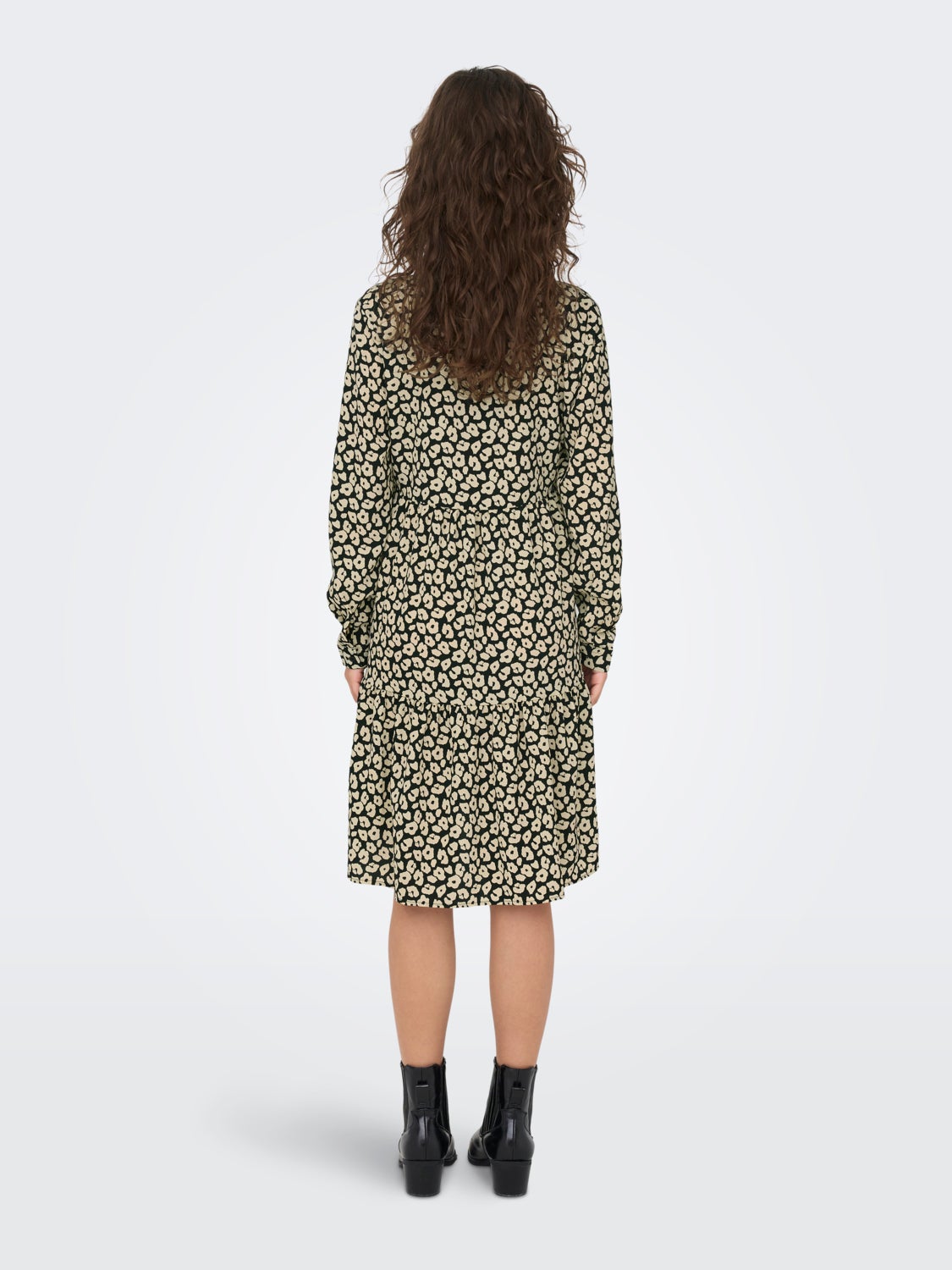 Mini dress with print