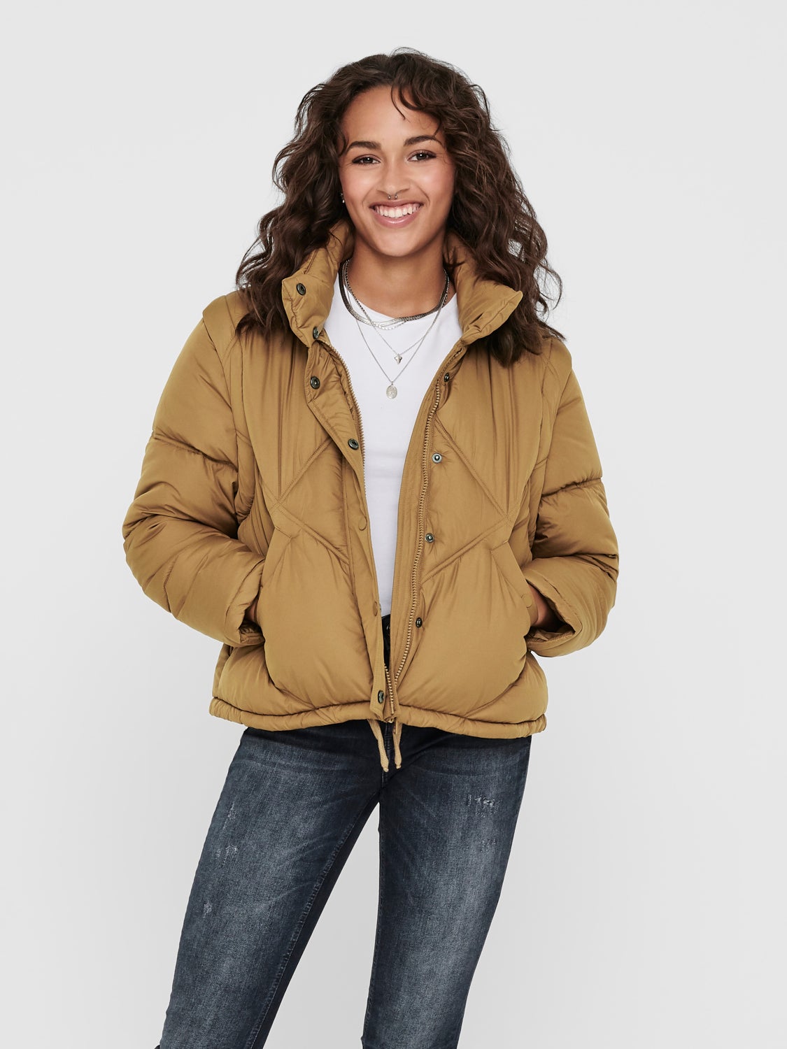 Detailed Quilted jacket