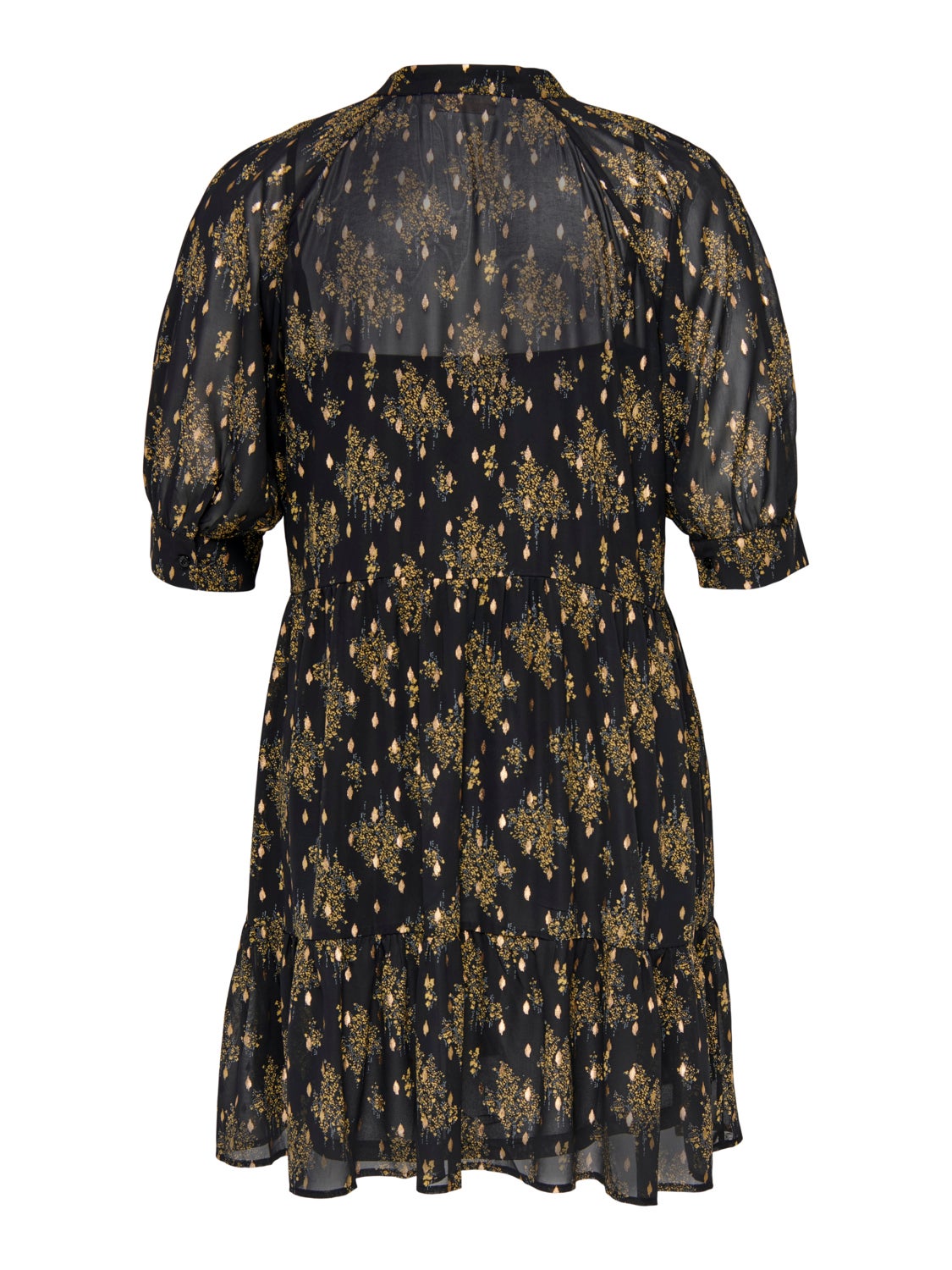 Curvy 2/4 sleeved Dress