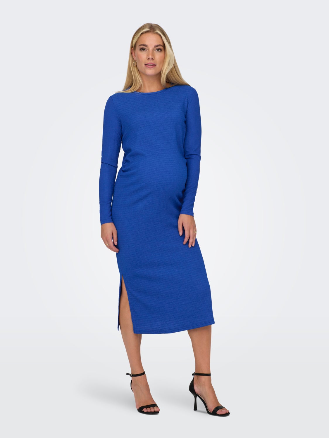 Mama o-neck midi dress