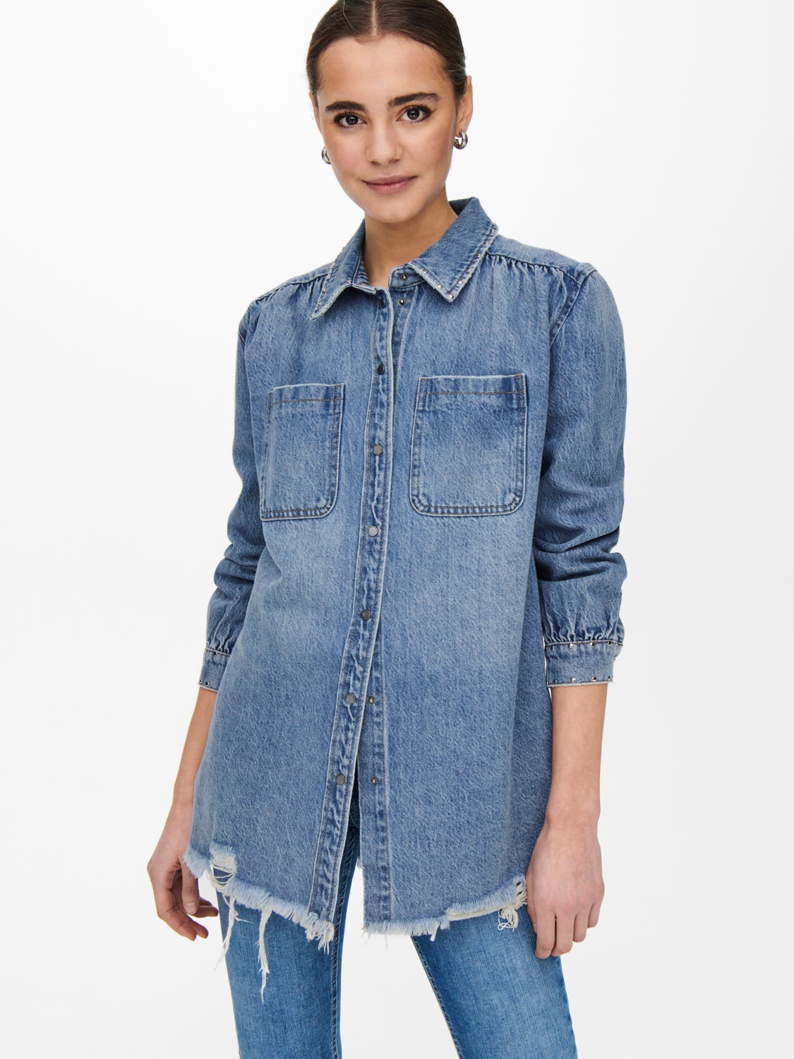 Denim shirt With Edge