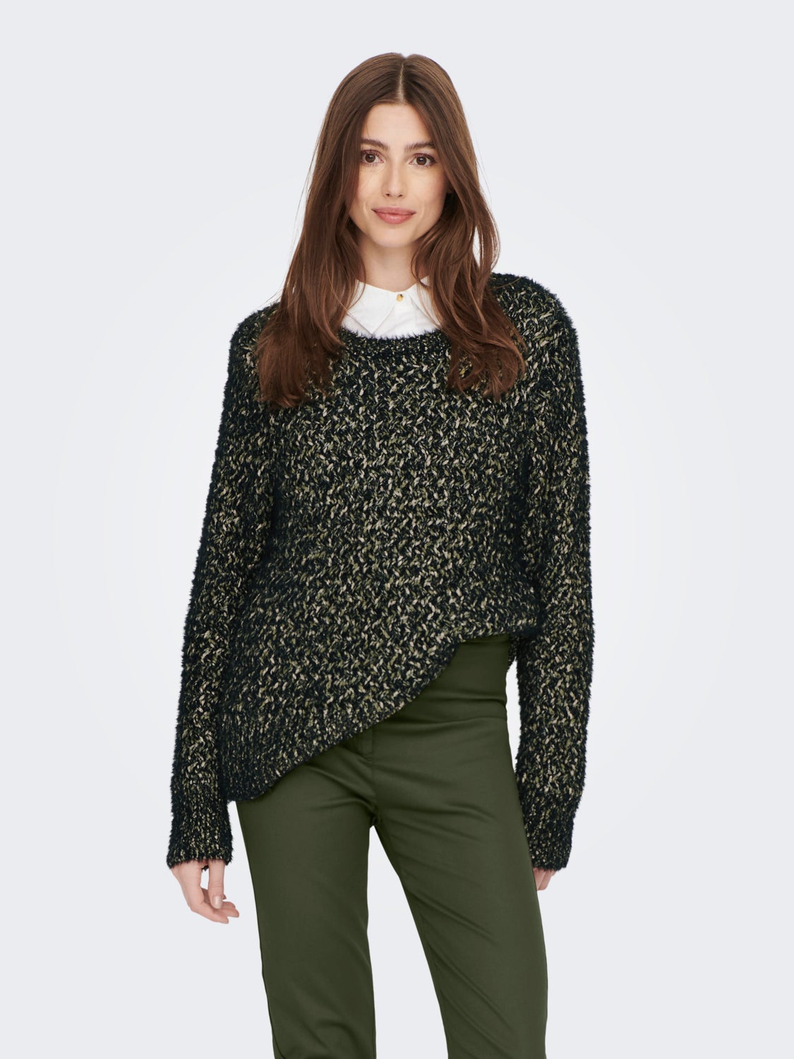 Glitter detail Knitted Pullover