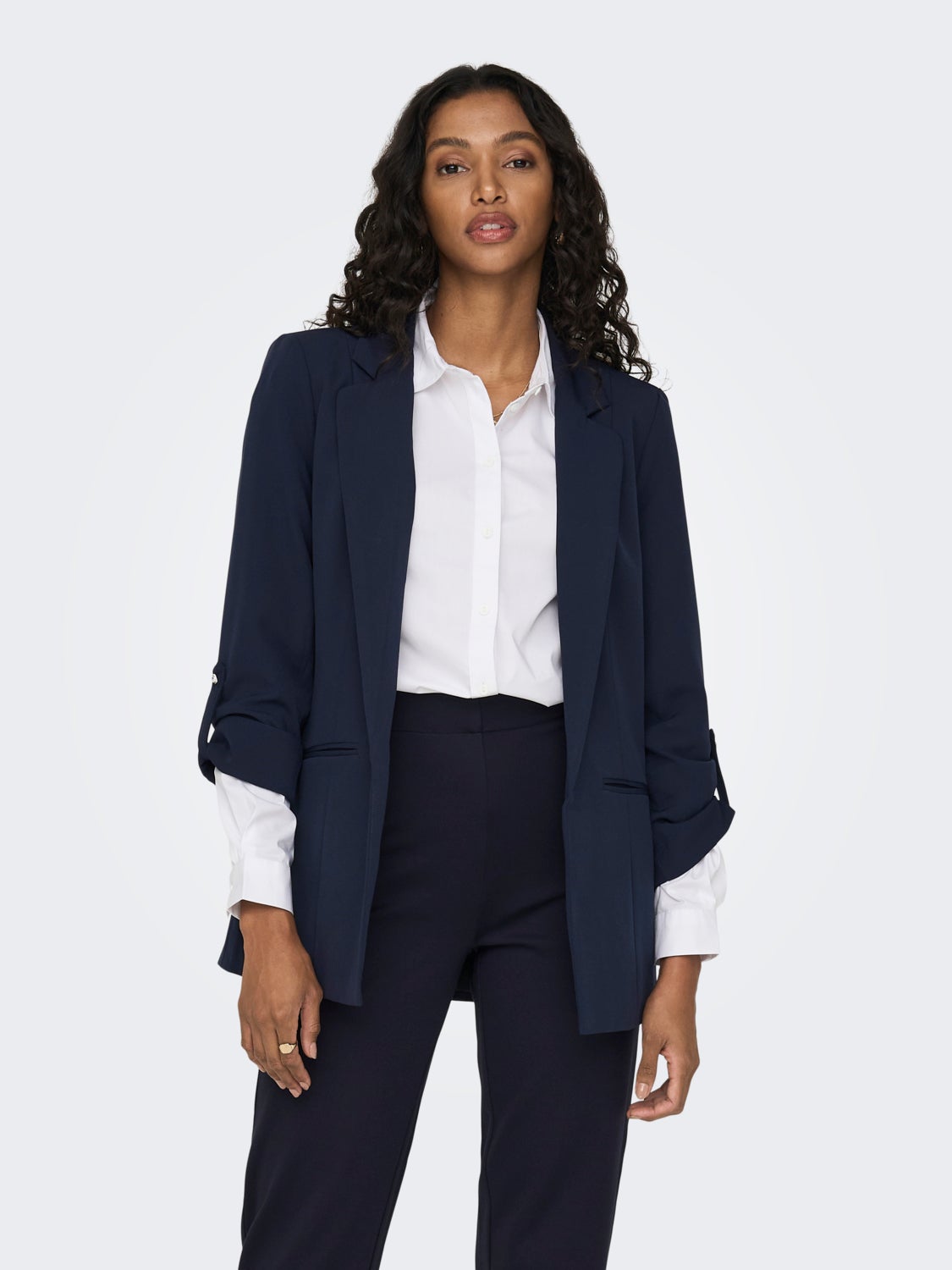 Long 3/4 sleeved blazer