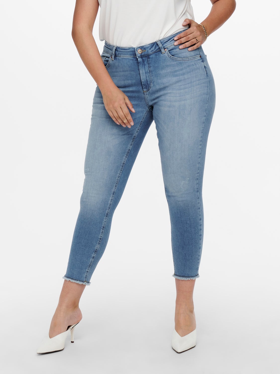 Curvy CarWilly reg ankle Skinny fit jeans